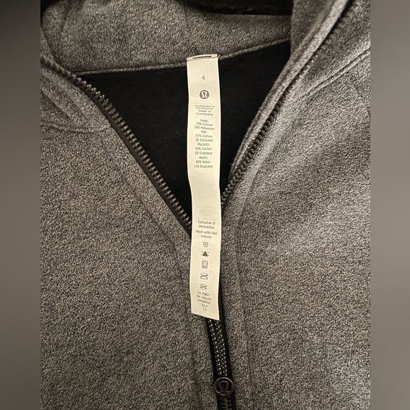 Lululemon scuba full zip, NWOT - Picture 2 of 3